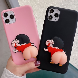 Cute Crayon Shin Chan Samsung Galaxy A81 A72 A52 A32 A20RE A90 A51 A71 A21 A11 A01 Soft Phone Casing phone Case samsung A31 A41 A02 phone case cover decompression