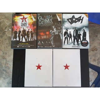 DVD แผ่นเพลง วงแคลช Limited Edition Clash Army Rock Concert (หายากน่าสะสม)