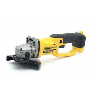 DeWALT เครื่องเจียร์ไร้สาย DCG412N สีเหลือง🏆พร้อมแบต+ที่ชาร์ต