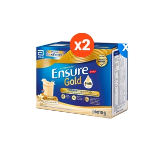 [สูตรใหม่] Ensure Gold เอนชัวร์ โกลด์ วานิลลา แบบกล่อง 3.2Kg (1600 กรัม x 2) Ensure Gold Vanilla 3.2Kg (1600g x2) อาหารเสริมสูตรครบถ้วน