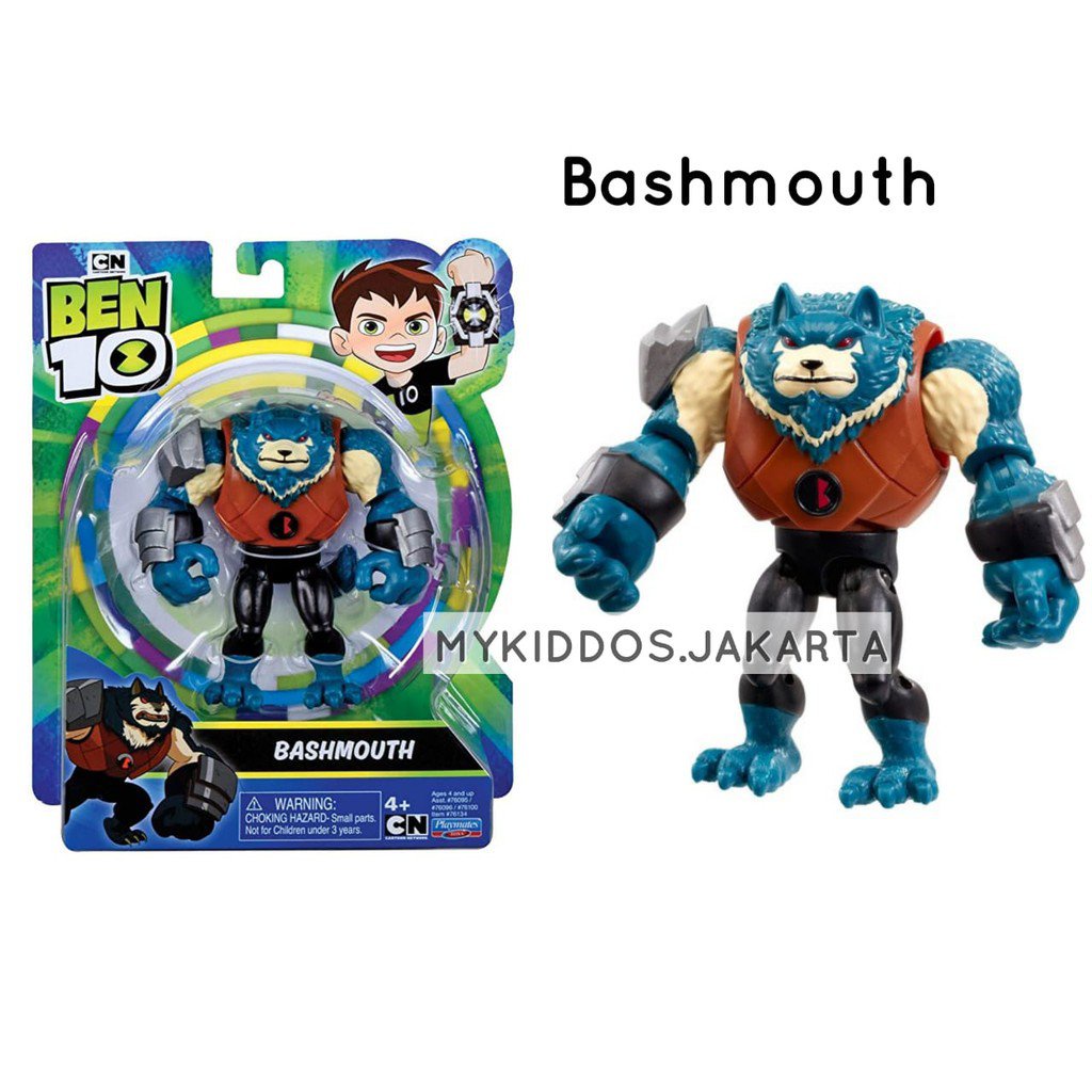 Ben10 Ben 10 Figure Bashmouth Humungousaur and Rath Figure autW ...