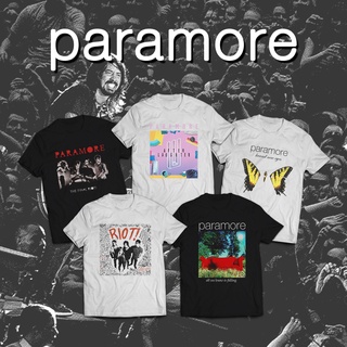 T-shirt  เสื้อยืด พิมพ์ลาย Paramore Series DTG CornitS-5XL