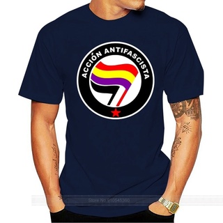 เสื้อยืดผ้าฝ้ายพิมพ์ลายแฟชั่น เสื้อยืด ผ้าฝ้าย พิมพ์ลาย Republican antifascist แฟชั่นฤดูร้อน สําหรับผู้ชาย