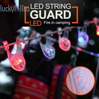 ใหม่เชือกไฟเตือนกันน้ําแบบแขวนเต็นท์ Led 10 ชิ้น