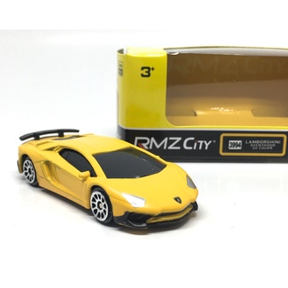 RMZ City lamborghini Aventador SV Coupe - Matte Dark Yellow Color /scale 1/64 (3 inches) in Box