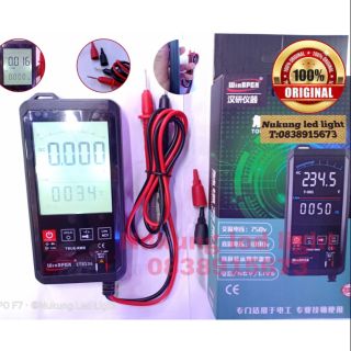 #NEW Multimeter Digital,มิเตอร์ดิจิตอลแบบทัสกรีน,มัลติมิเตอร์มือถือ,(ET8136)