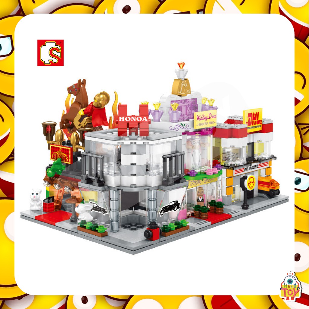 Lego วันพีช ตัวต่อเลโก้ ร้านค้า Sembo Block street view