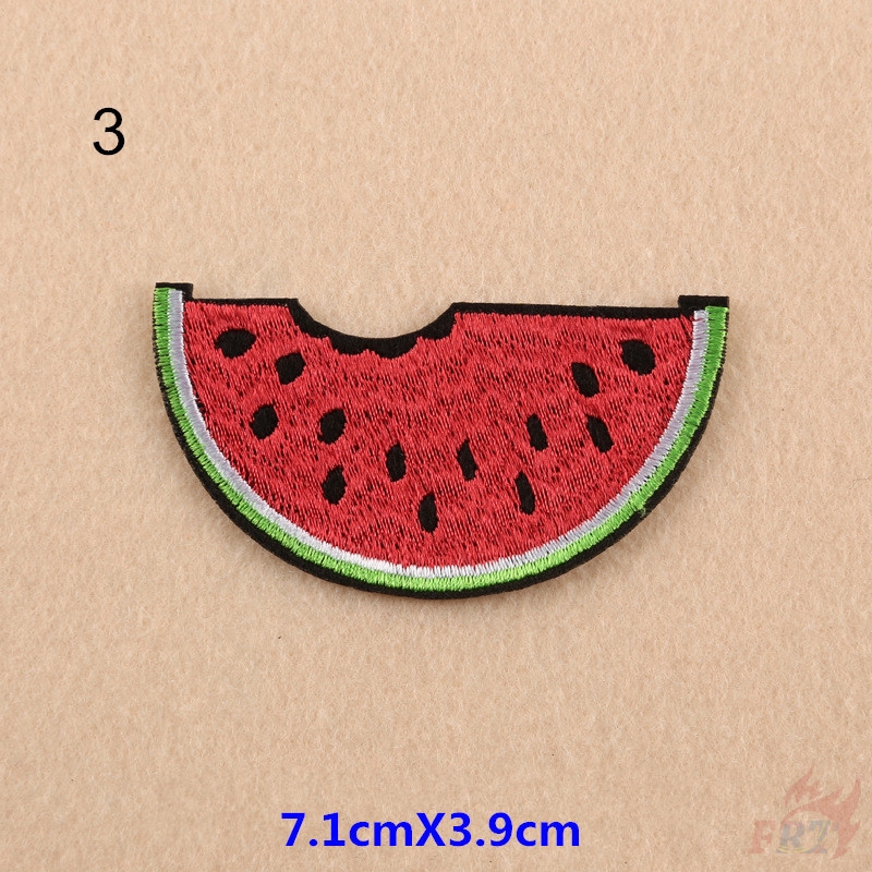 แผ่นแพทช์รูปอาหารสําหรับตกแต่งเสื้อผ้า 1 ชิ้น - รูปที่ 3