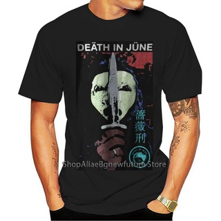 เสื้อยืดโอเวอร์ไซส์เสื้อยืด ผ้าฝ้าย พิมพ์ลาย death In June สไตล์วินเทจS-3XL