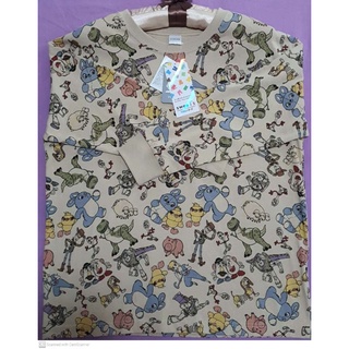 เสื้อแขนยาว ทอยสตอรี่ Pixar Toystory Disney sweater sweats Size M ลิขสิทธิ์แท้