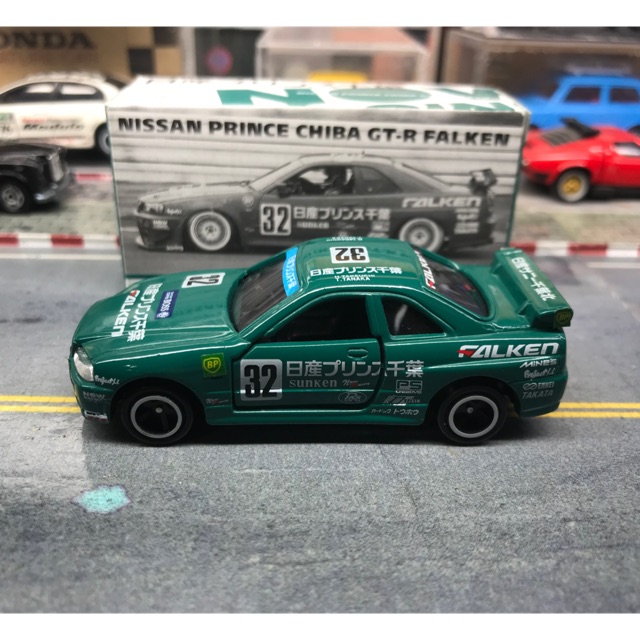 Tomica Prince Chiba GT-R FALKEN