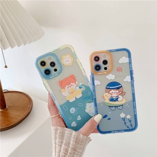262 เคสโทรศัพท์ เคสลายการ์ตูน วิวทะเลสดชื่นน่าใช้น่ารัก
