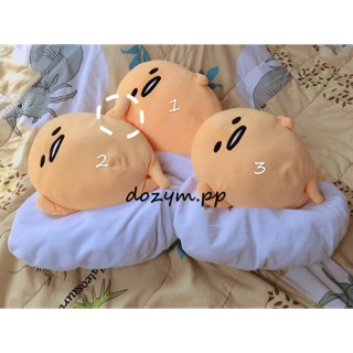 ตุ๊กตาน้องไข่ขี้เกียจ gudetama นอนตะแคงเอามือยันคอ 😚✨