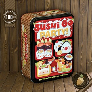 Sushi Go ! Party บอร์ดเกม คู่มือภาษาอังกฤษ (Boardgame บอร์ดเกม การ์ดเกม เกม)