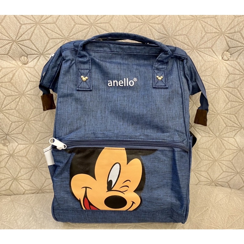 💓 มือ 1 💓 กระเป๋าเป้มิกกี้ Anello Disney Mickey Limited Edition Size L