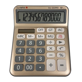 โอลิมเปีย เครื่องคิดเลข รุ่น DJ-222RG101344Olympia Calculator #DJ-222RG Olympia Calculator Model DJ-222RG101344Olympia C