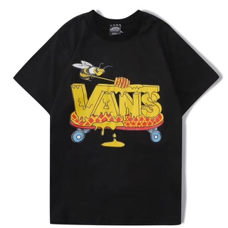 มาใหม่ล่าสุดแฟชั่นคุณภาพสูงYAOFA Original Vansเสื้อยืดผู้หญิงและชายคู่ฤดูร้อนสบายๆแขนสั้นเสื้อPlusขนาดรอบคอหลวมTops new