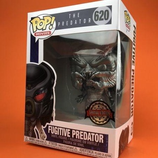 Funko POP Fugitive Predator Gun-Metal Chrome 620