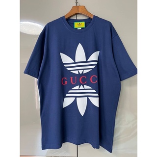 เสื้อยืด กุจชี&amp;อดิดาส COLLECTION ใส่ได้ทั้งผู้ชายและผู้หญิง Size S - XL