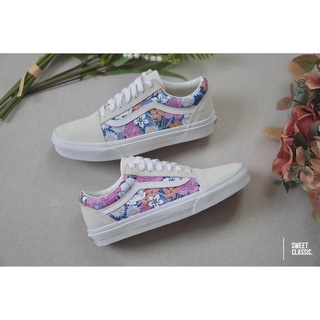 VANS Old Skool Classic “Retro Floral”🌺VN0A5KRFB0G.