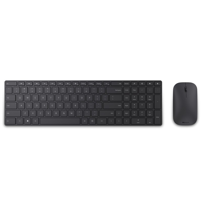 Microsoft Bluetooth Keyboard Bluetooth Thai Thailand Hdwr Black (MCS