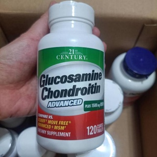 Glucosamine+MSM+Chondroitin Advanced, 120 Coated Tablets (21st Century)