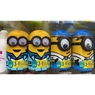 Minion 3+ Body Wash Shampoo &amp; Conditioner watermelon scent 414ml.