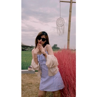 ส่งต่อ เดรสสายเดี่ยวใส่ไปเที่ยวน่ารัก ป้าย Grace