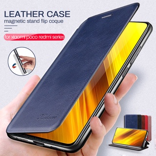 Flip Leather Casing Xiaomi Mi 9 10 A2 A3 Lite 9SE Note 10 Pro CC9 CC9E Redmi 6A 6 Pro 5 Plus Magnetic Stand Card Holder Phone Case Wallet Cover