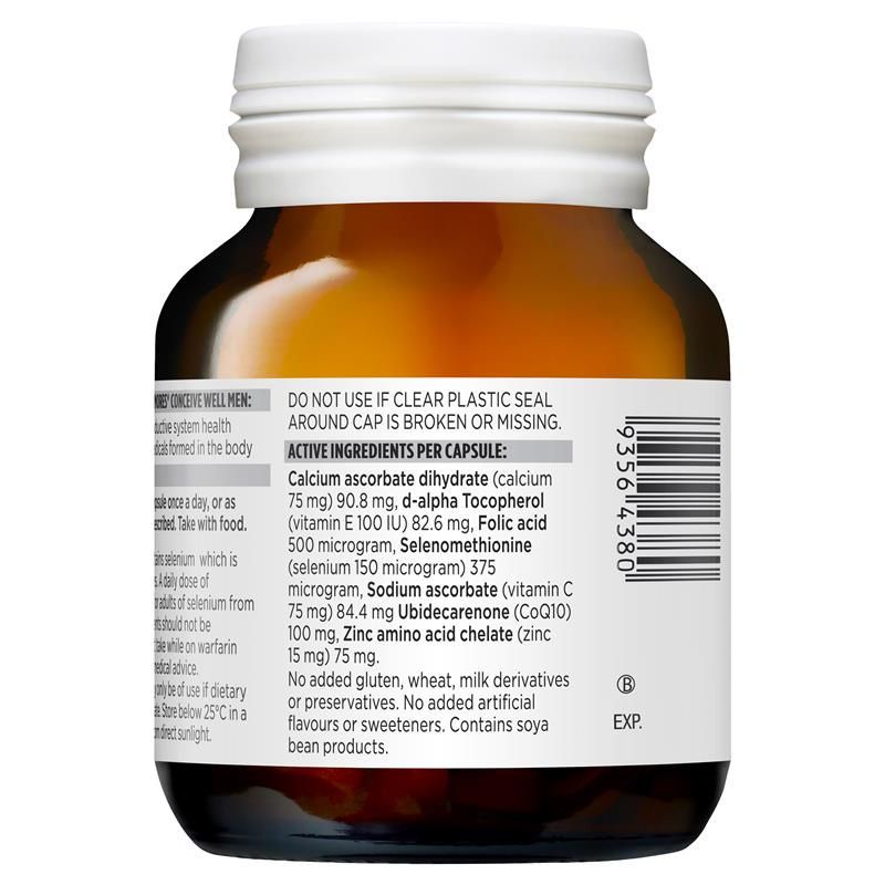 แท้ ล็อตใหม่ exp.2/27 Blackmores Conceive Well Gold Conceive Well Men บำรุงรังไข่ อสุจิ สเปิร์ม มีลูก เพิ่มสมรรถภาพ - รูปที่ 6