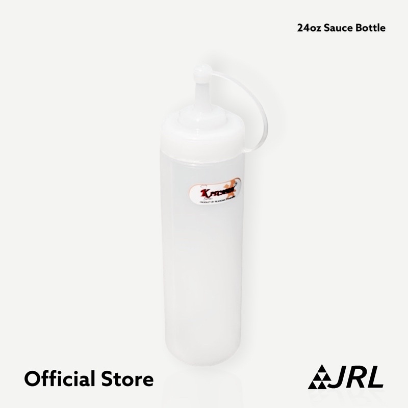 (720ml) ขวดบีบพลาสติก สำหรับ ซอส นมข้น น้ำเชื่อม 24 oz (มีมอก.) ผลิตในประเทศไทย