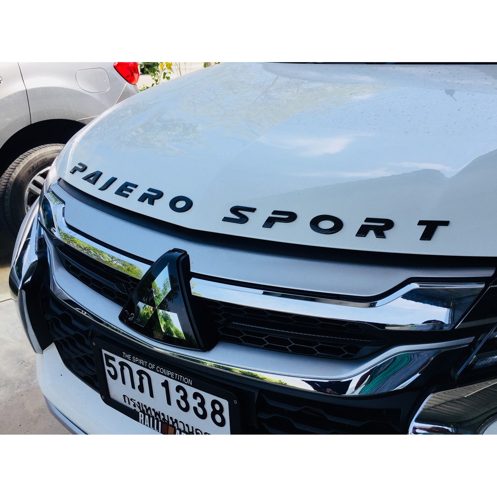 🔥โค้ดVISA946ลด15%🔥ตัวหนังสือ ตัวนูนติดรถ Pajero Sport - รูปที่ 4