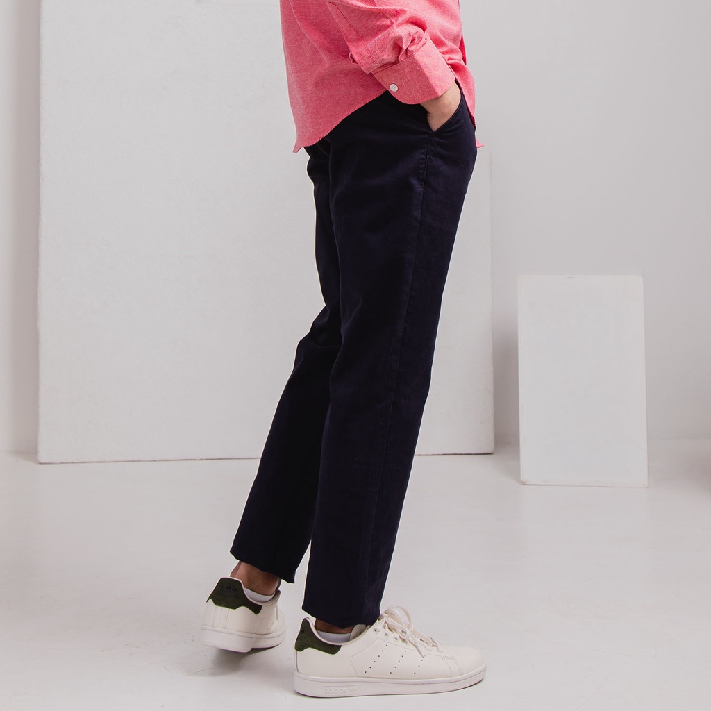 UrbanSNAPS CHINOS PANTS (สีน้ำเงิน Navy) กางเกงชิโนขายาว (868-27 NV) - รูปที่ 2