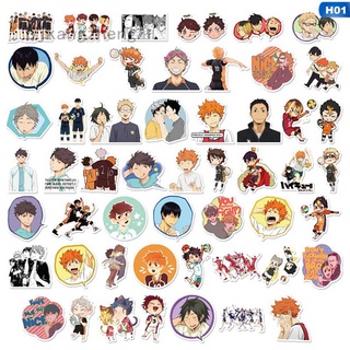 Haikyuu ไฮคิว คู่ตบฟ้าประทาน สติ๊กเกอร์ มีสินค้าพร้อมส่ง มีเก็บเงินปลายทาง สติ๊กเกอร์ลายการ์ตูนอนิเมะญี่ปุ่น pvc กันน้ำ