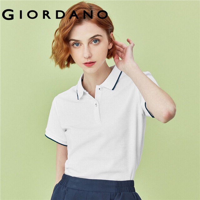 Giordano ผู้หญิงเสื้อยืดโปโล