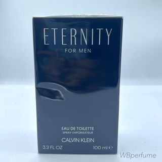 น้ำหอมแท้100% CALVIN KLEIN น้ำหอมสำหรับผู้ชาย Eternity For Men EDT Spray ขนาด 100 มล.