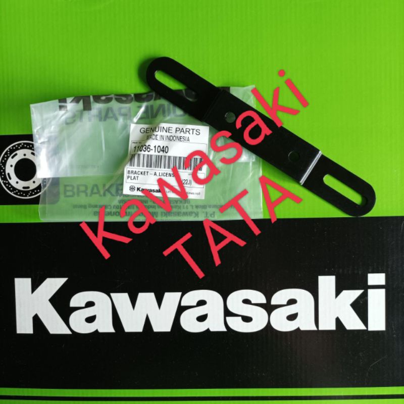 KAWASAKI ขายึดป้ายทะเบียนสําหรับ Kaze R, KZ, ninja R, KR. คาวาซากิดั้งเดิม
