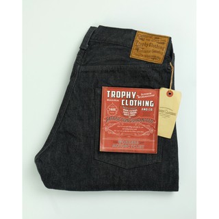 กางเกงยีนส์ TROPHY TR16SP-601 Frisco Narrow Black Denim Black