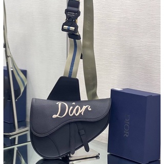 กระเป๋าแบรนด์เนม กระเป๋าคาดอก 🔥🔥พร้อมส่ง New Dior Saddle bag งานรายละเอียดเป๊ะ 📌size 26x19x4.5 cm.