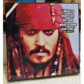 Jack Sparrow Pirate of the Caribbean home decor รูปแต่งผนัง รูปภาพ ของแต่งบ้าน ของแต่งห้อง ของแต่งคอนโด ของแต่งร้าน รูป