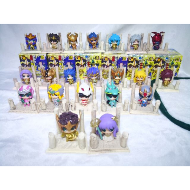 หุ่นฟิกเกอร์ 2012 Saint Seiya + 12 ราศี -​ Petit Chara Land Saint Seiya Zodiac