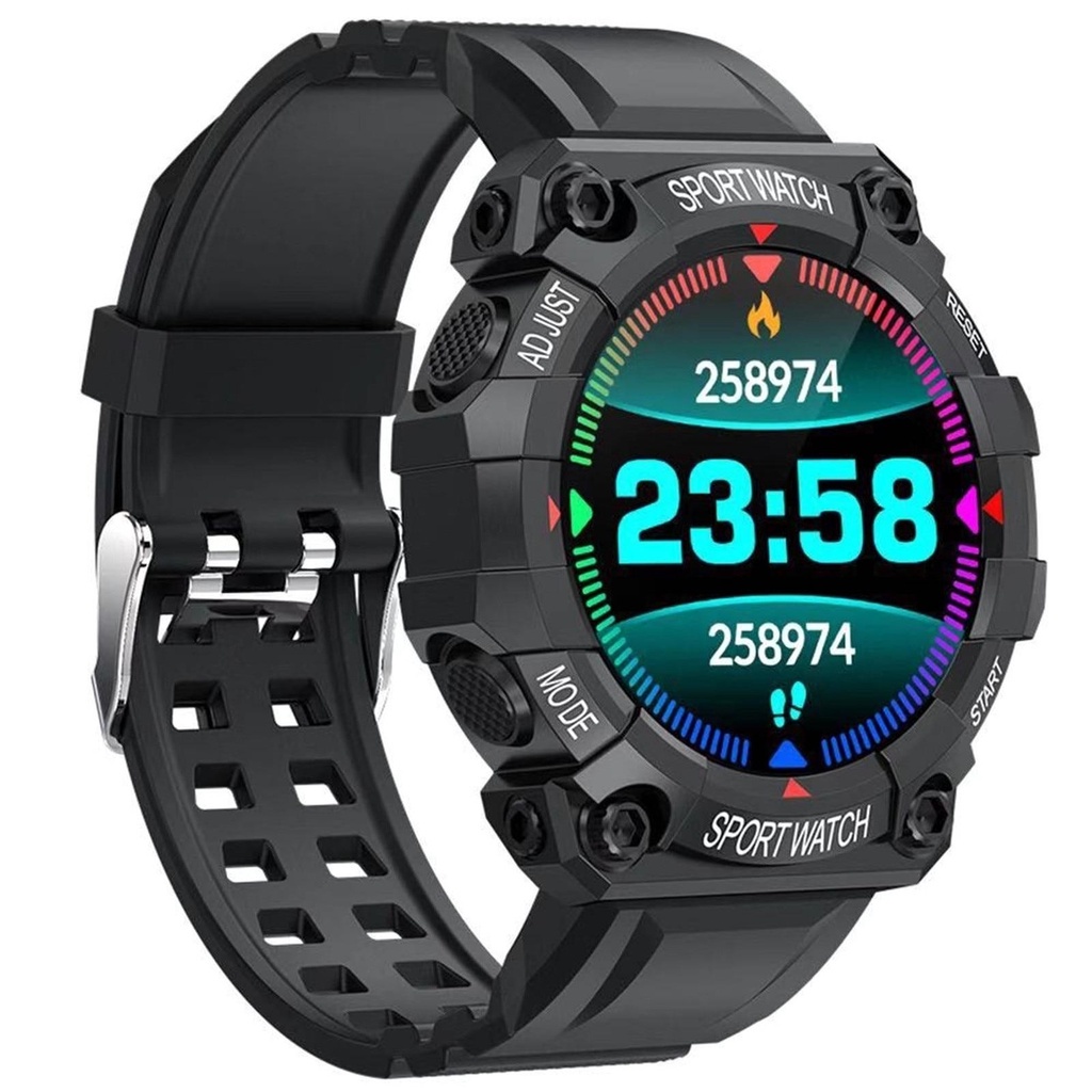 นาฬิกาผู้ชาย สมาร์ทวอทช์ Fd68 นาฬิกาข้อมือ Smart Watch เชื่อมต่อบลูทูธ วัดอัตราการเต้นหัวใจ Os9.0/ Android 5.1 สมาร์ทวอท