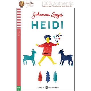 HEIDI : Teen ELI Readers - German: downloadable audio By Johanna Spyri : 9788853620170 (นำเข้าของแท้100%)