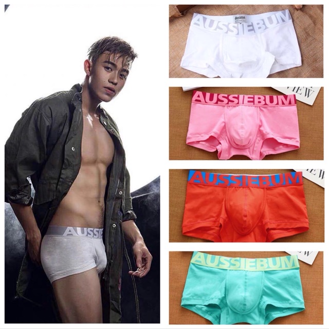 กางเกงในชาย Aussiebum ทรงTunk ผ้าcotton ผ้าดีใส่สบายมาก