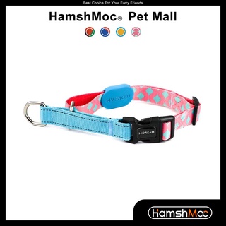 HamshMoc ปลอกคอไนล่อนกันลื่นสะท้อนแสงสําหรับฝึกสุนัขขนาดเล็ก