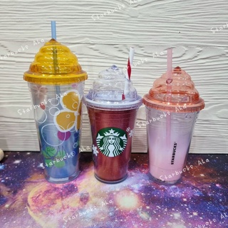 Starbucks แก้วพาสติกสองชั้นทรงวิป 20oz./16oz.‼️พร้อมส่ง‼️