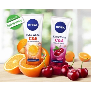 นีเวียโลชั่น C&amp;E และ C&amp;A  320 ml( ราคาต่อชิ้น)