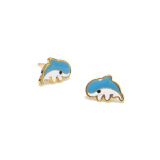 ต่างหูปลาโลมา ( Dolphin Earring )