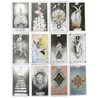 การ์ดเกม 7 ชิ้นสำหรับ Wild Tarot