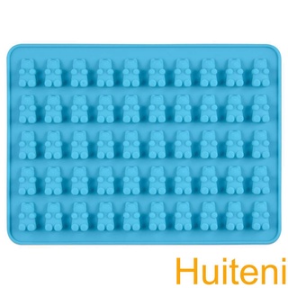 DIY Jelly Ice Mould 50 Holes Gummy Candy Cartoon Animal Silicone Chocolate Baking Tray Dropper【Huiteni】